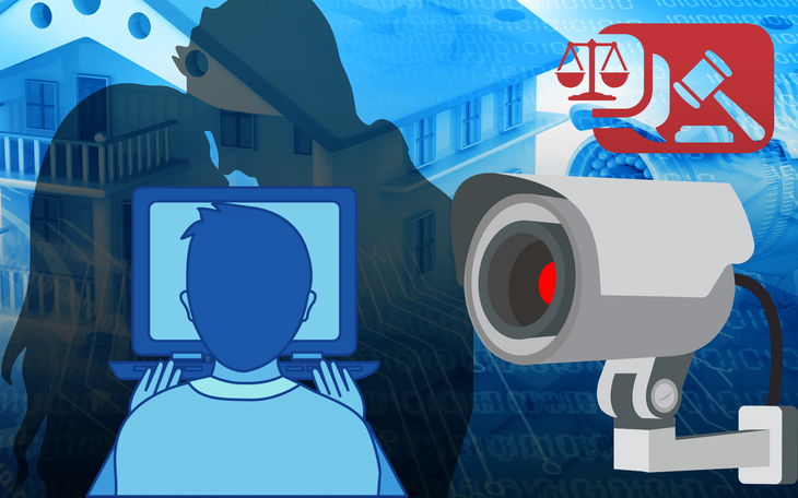 Camera ghi hình bên ngoài nhà mình, có sai không? - Ảnh 1. Camera ghi hình bên ngoài nhà mình, có sai không? - Ảnh 1.