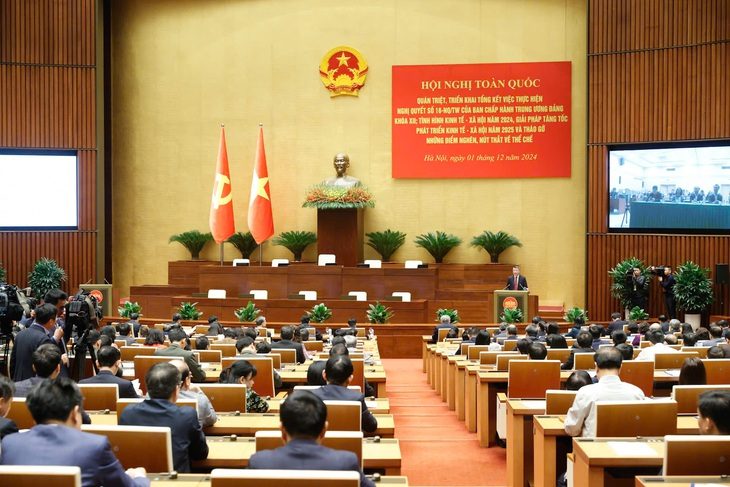 a123-17335403531171795227316 Các nội dung chuẩn bị trình Bộ Chính trị, Ban Bí thư sau khi Trung ương chốt về tinh gọn bộ máy - Ảnh 1.