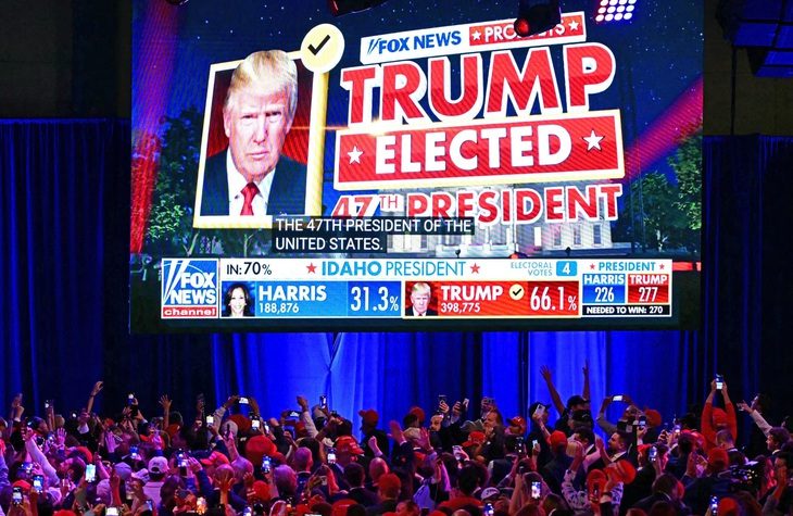 Chiến thắng lịch sử của ông Trump - Ảnh 1. Chiến thắng lịch sử của ông Trump - Ảnh 1.